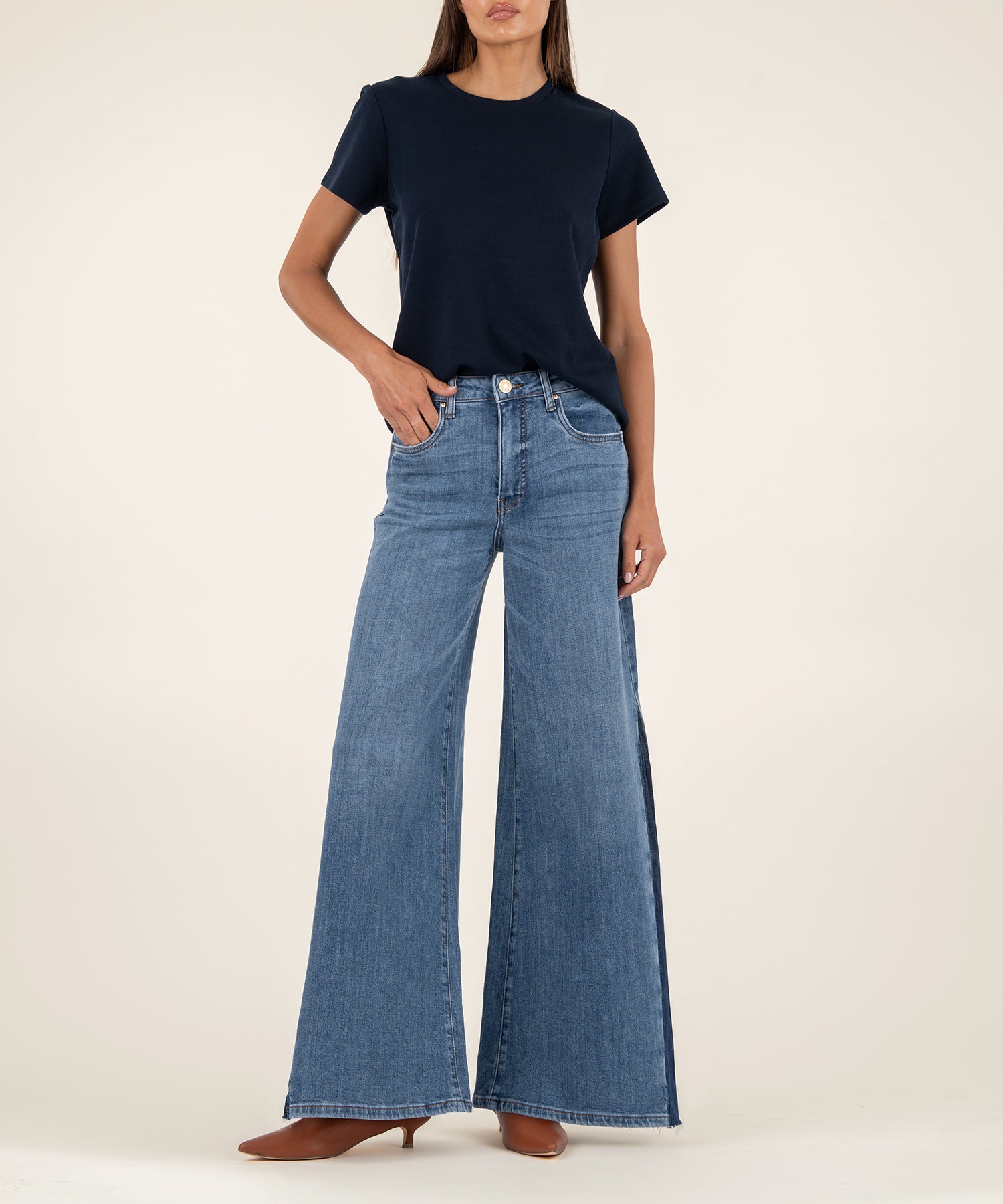 Blake High Rise Super Wide Leg