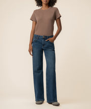 Selena Baggy Low Rise Straight Leg in Gracefully Wash