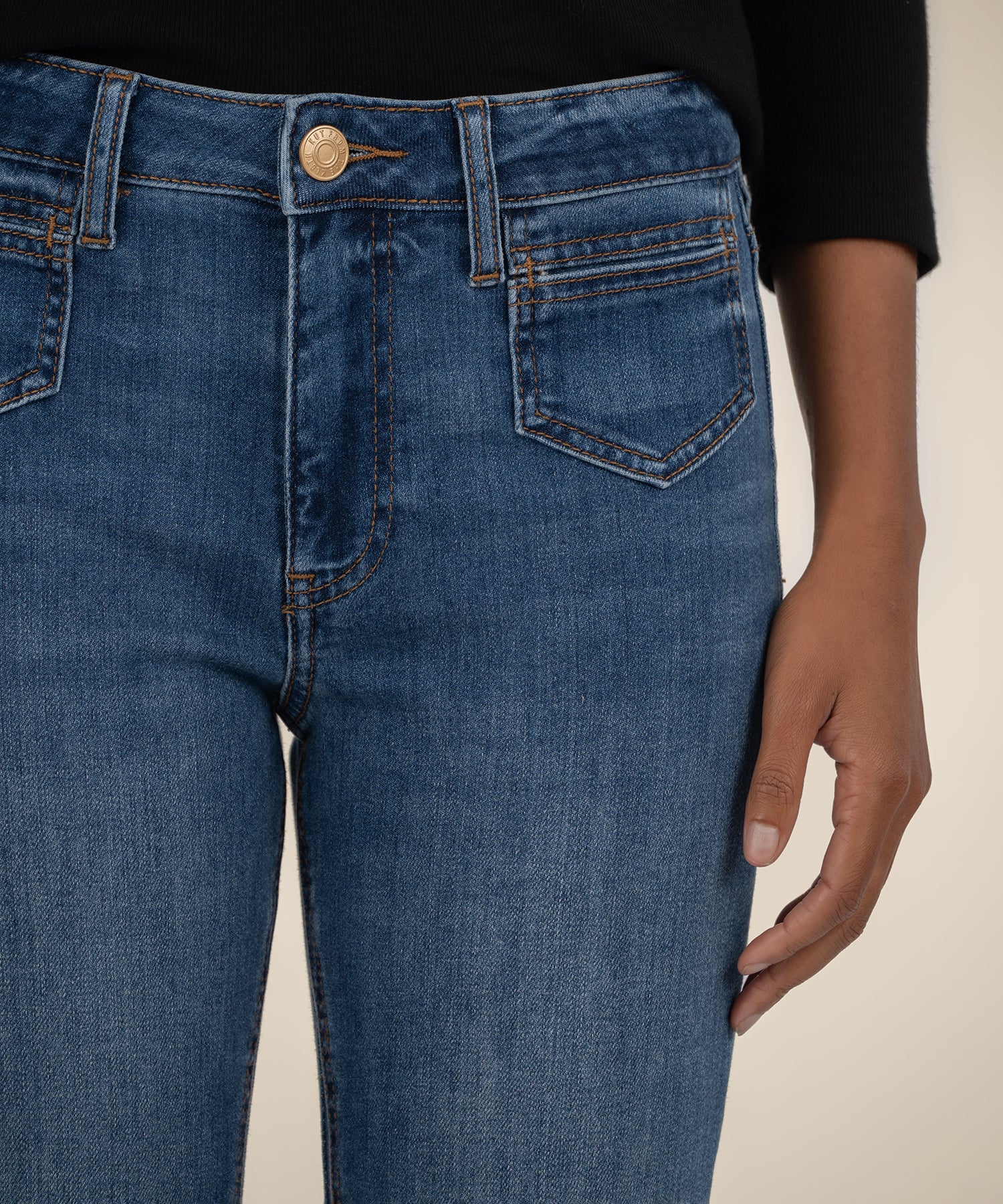 Kelsey High Rise Ankle Flare, Petite