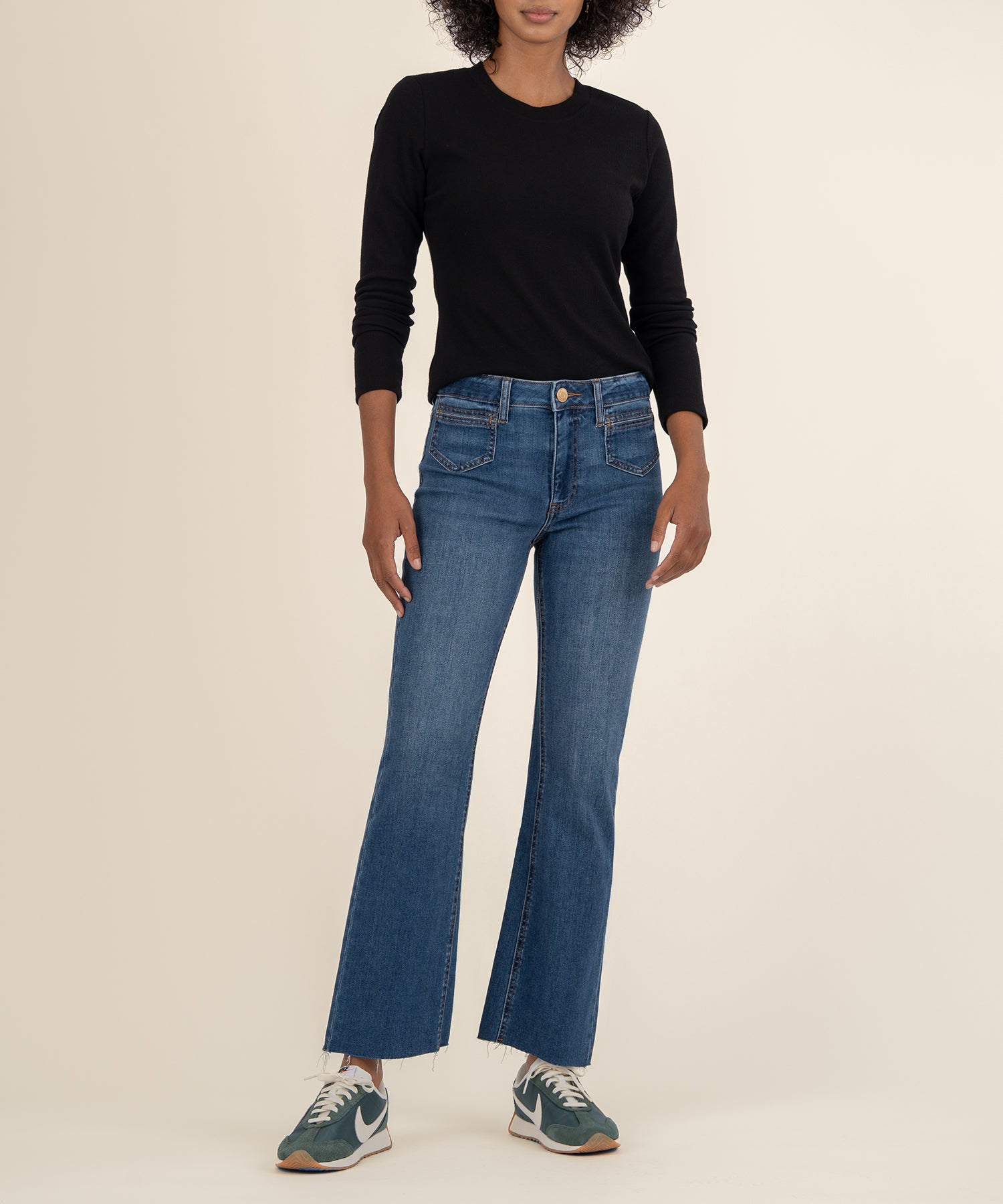 Kelsey High Rise Ankle Flare