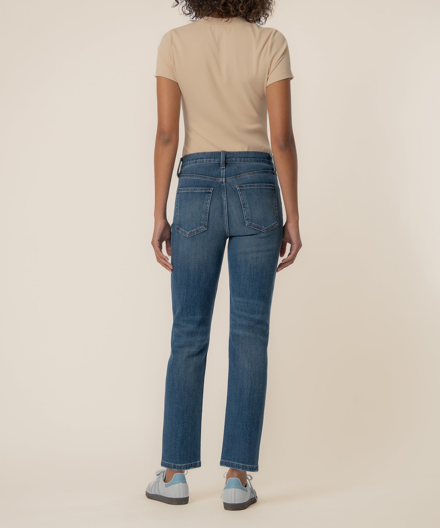 Blair High Rise Straight Leg in Razor Wash