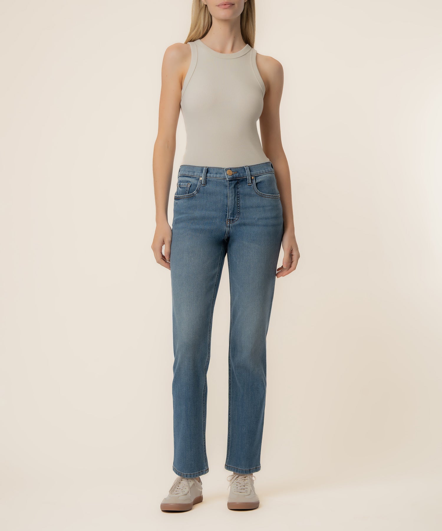 Blair High Rise Straight Leg in Thrive Wash