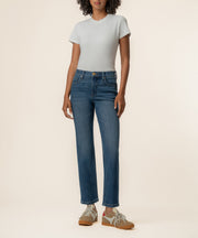 Blair High Rise Straight Leg, Petite in Razor Wash