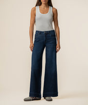 Maya High Rise Wide Leg, Petite in Masterpiece Wash