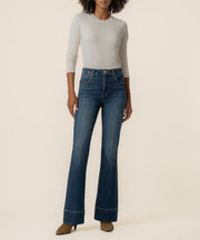 Stella High Rise Flare in Charmer Wash