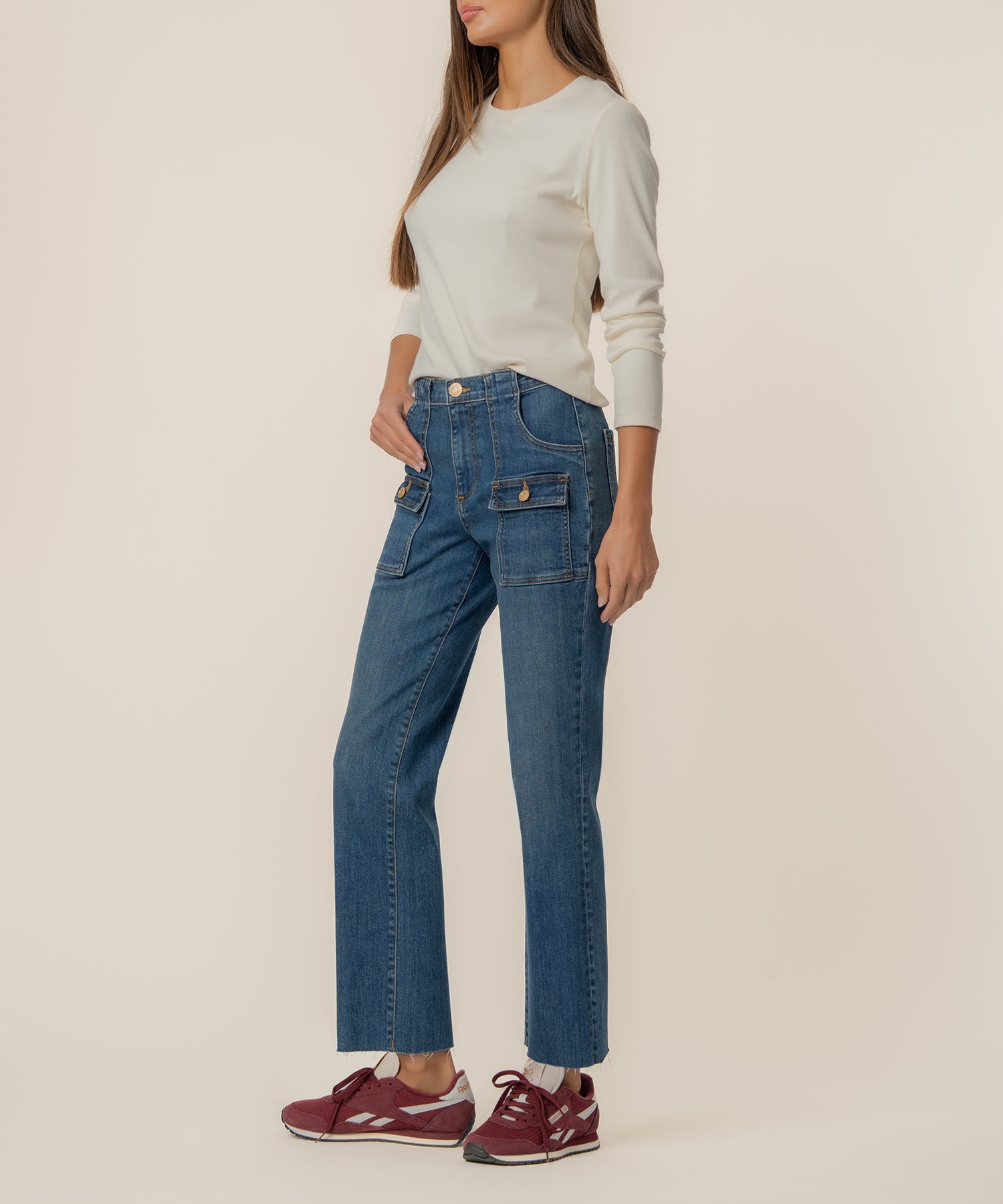 Avery High Rise Straight Leg, Exclusive