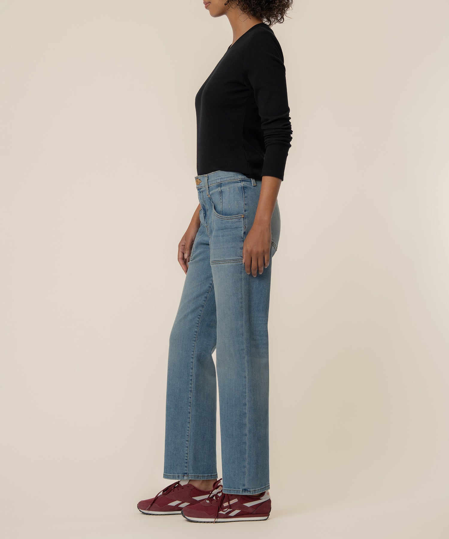 Avery High Rise Straight Leg, Exclusive