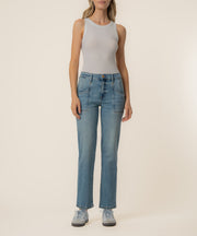 Avery High Rise Straight Leg in Splendid Wash