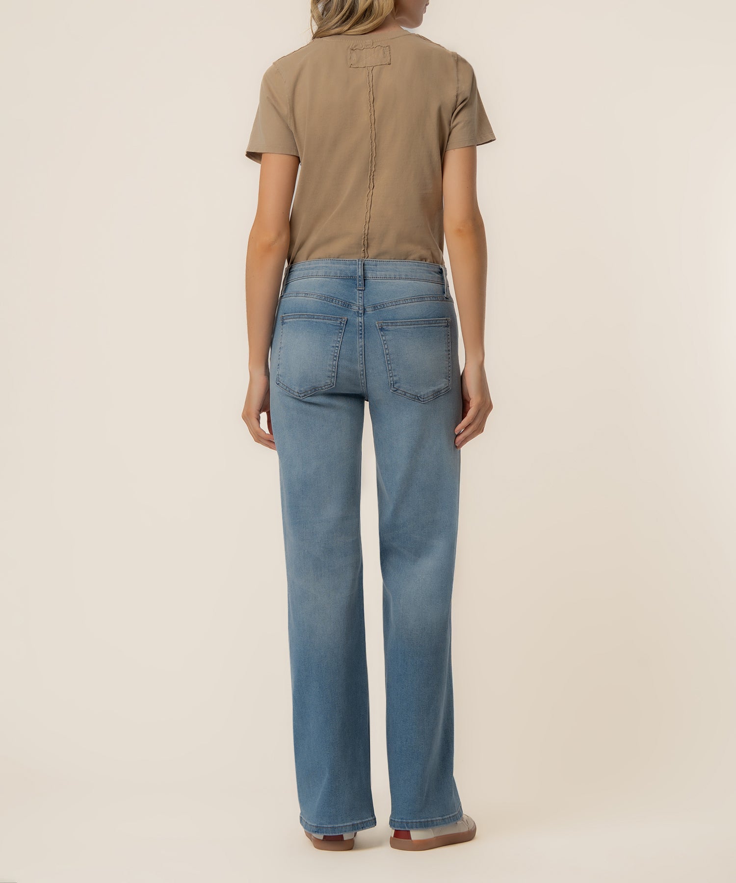 Jean High Rise Wide Leg, Petite in Loveliness Wash