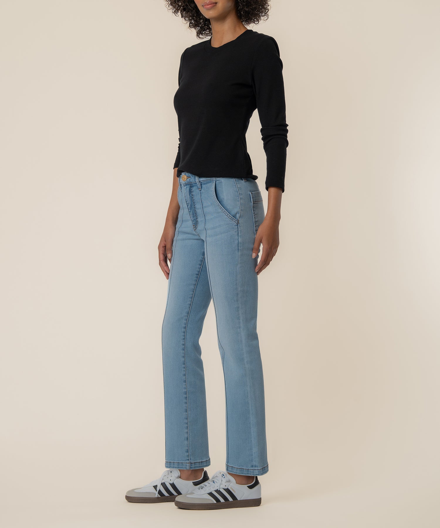 Kelsey High Rise Ankle Flare