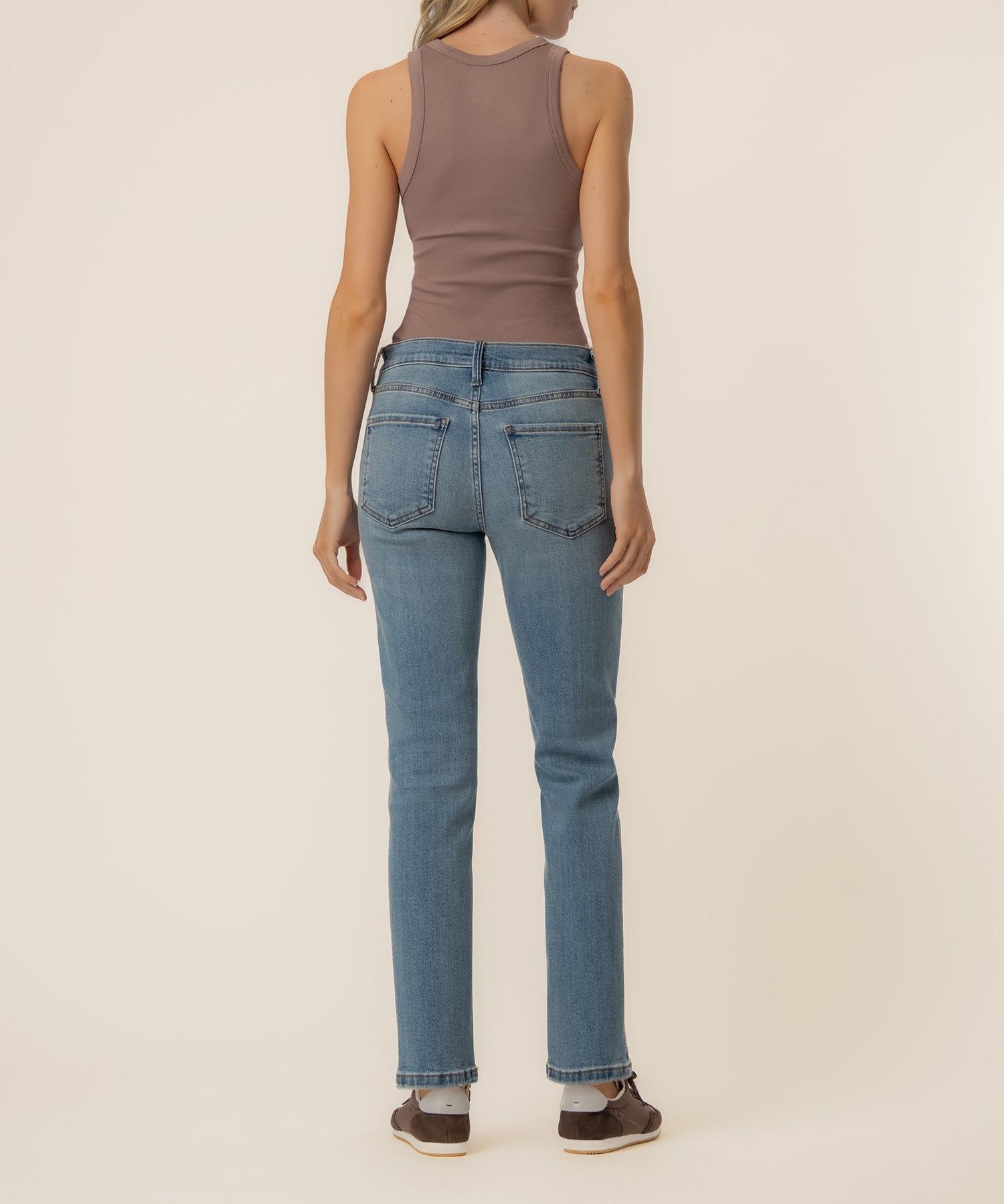 Blair High Rise Straight Leg, Exclusive in Temper Wash