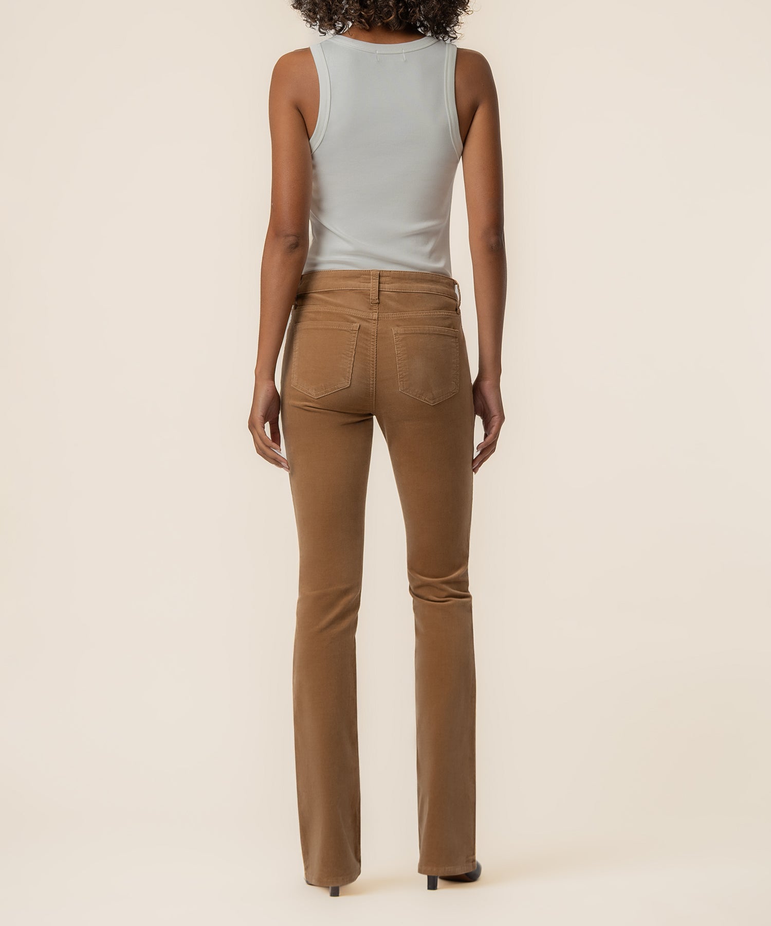 Natalie Corduroy Bootcut in Camel