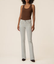 Natalie Corduroy Bootcut in Cloud White