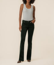 Natalie Corduroy Bootcut in Dark Forest