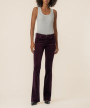 Natalie Corduroy Bootcut in Eggplant