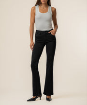 Natalie Mid Rise Bootcut, Petite in Black