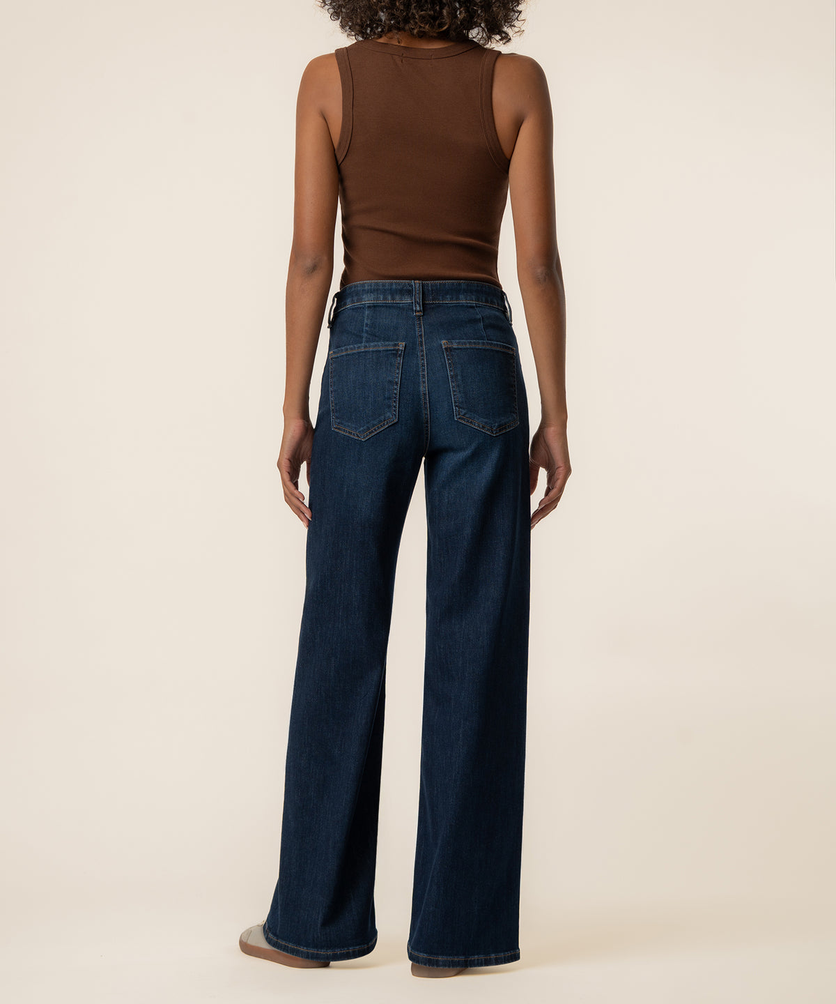 Maya High Rise Wide Leg in Angelically Wash