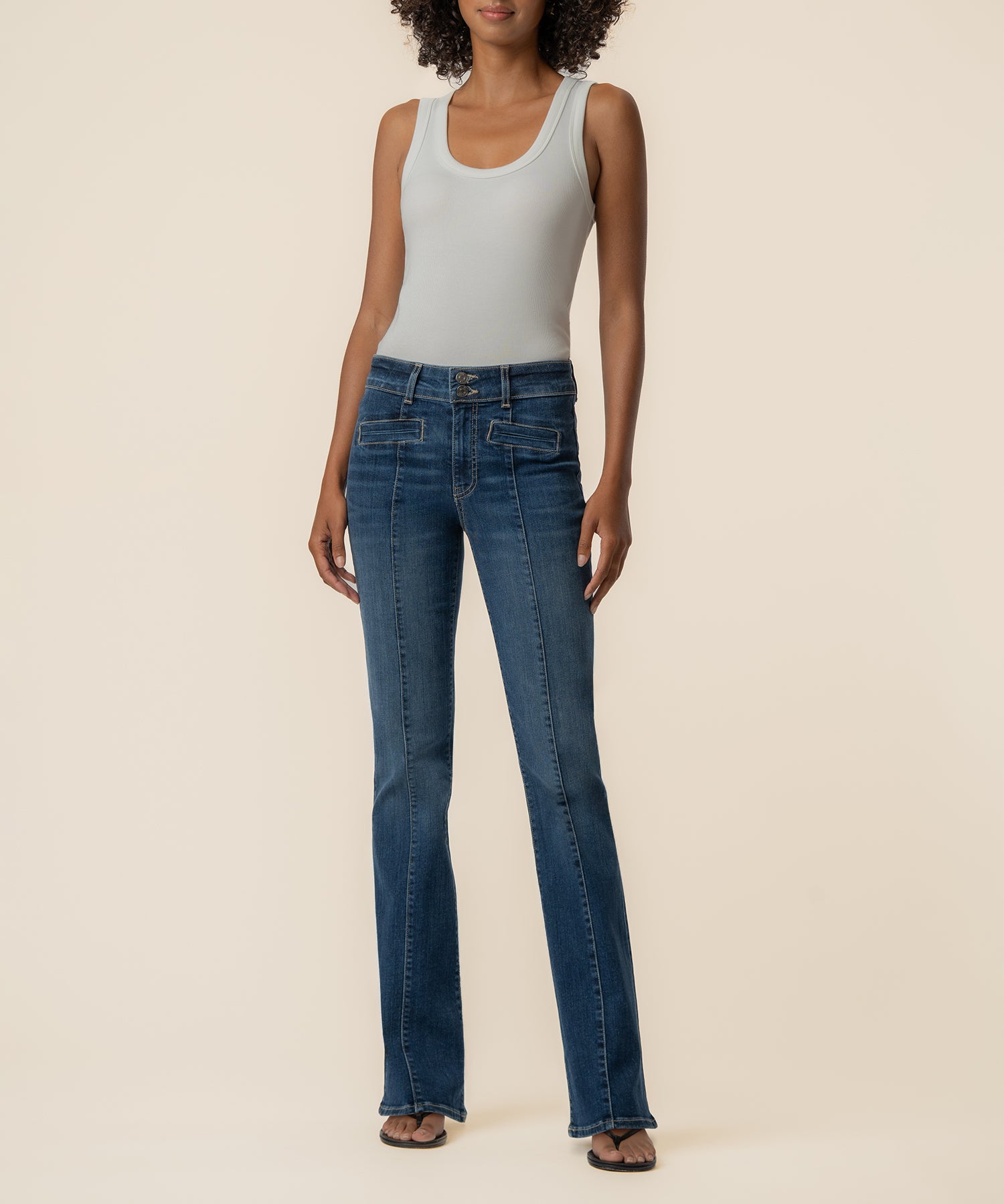 Natalie High Rise Bootcut, Exclusive in Mirthful Wash
