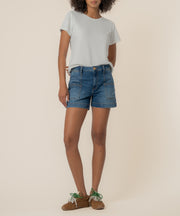 Jane High Rise Short in True Wash