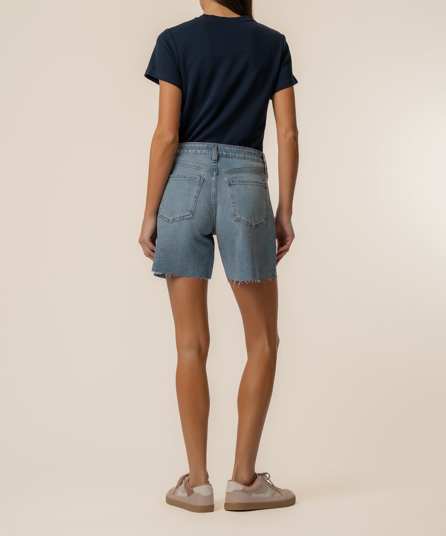 Hailey High Rise Short in Bliss Base