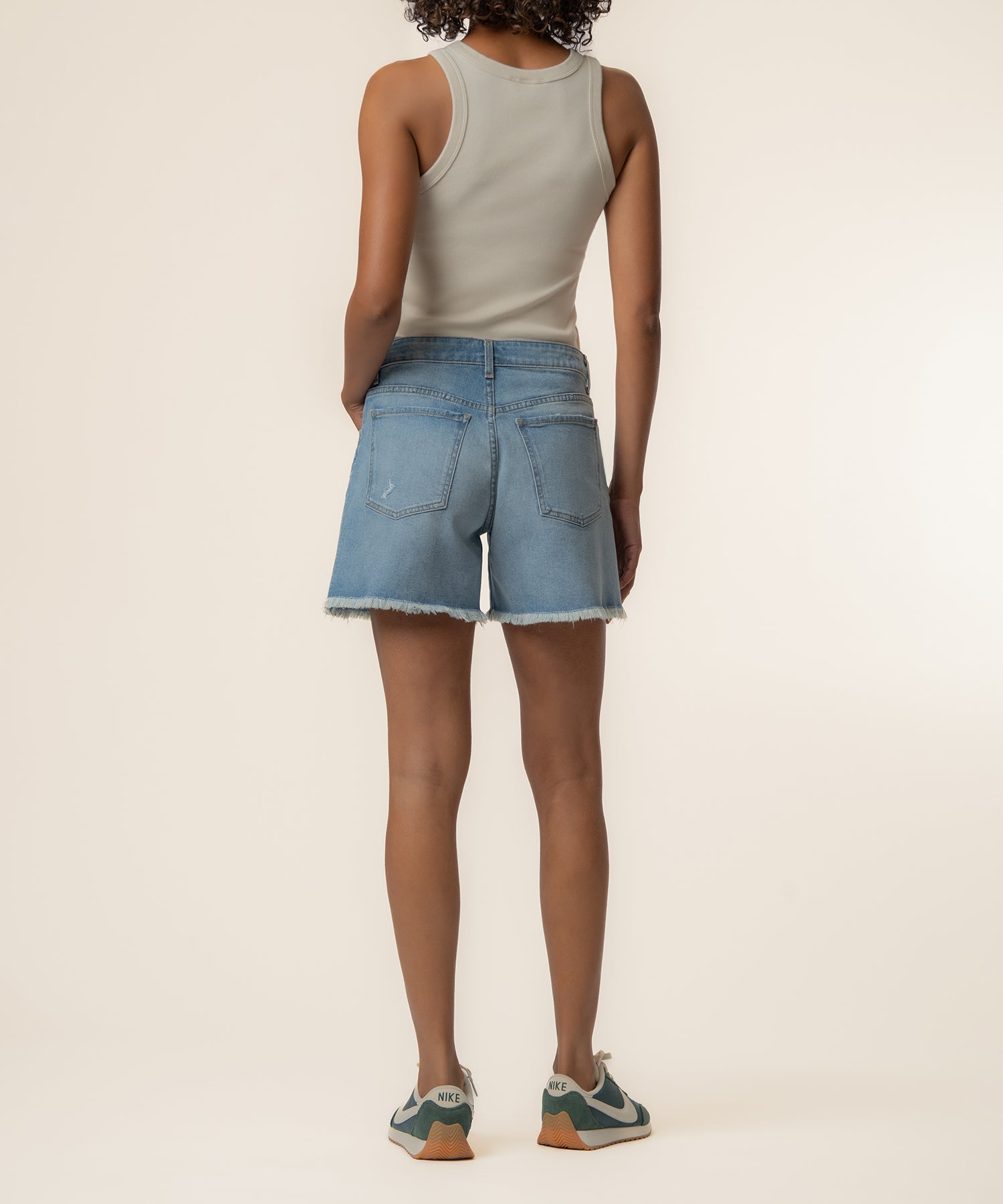 Jane High Rise Long Short, Exclusive in Dreamily Wash - Kut from