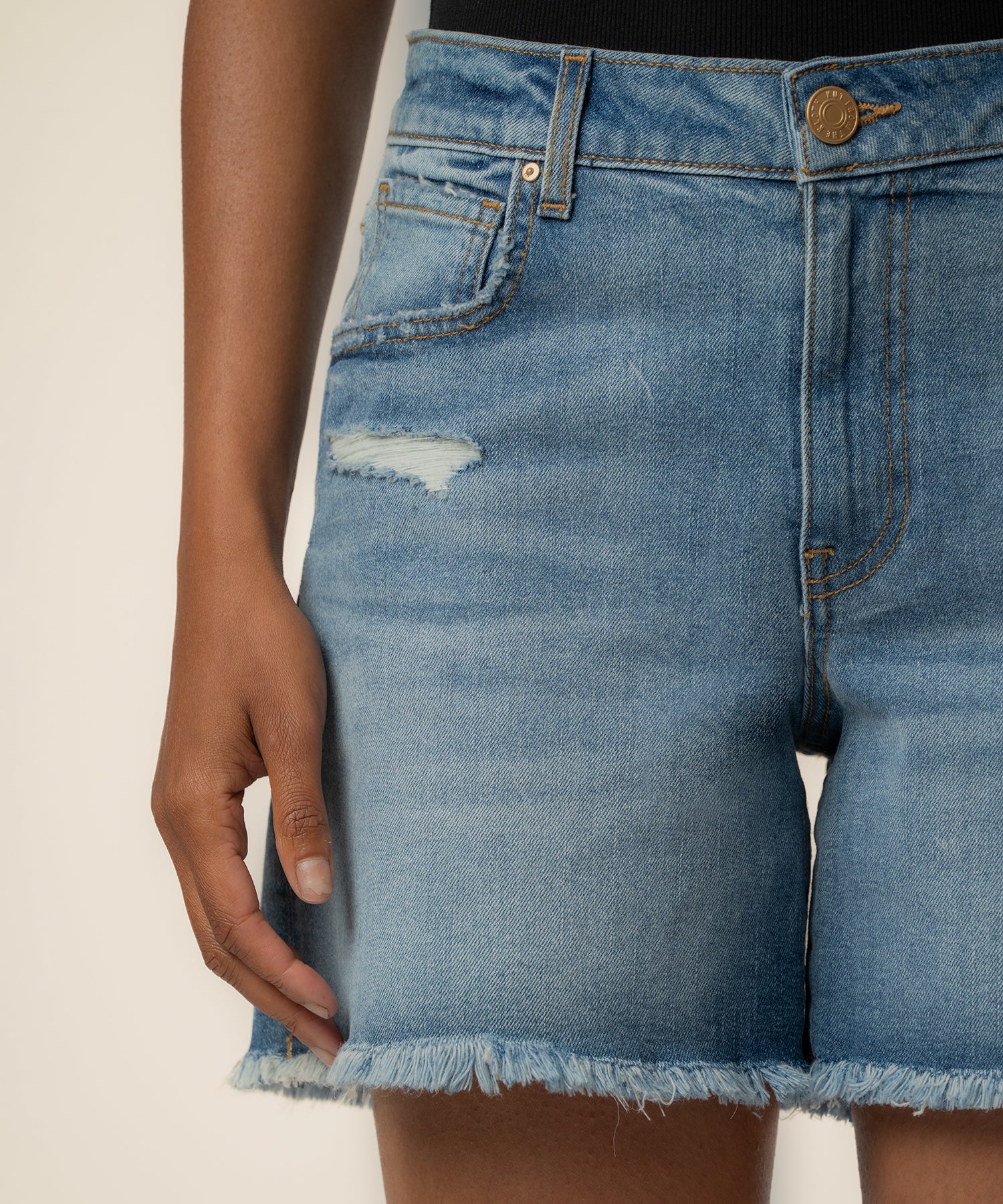 Jane High Rise Long Short, Exclusive in Analyzing