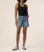 Jane High Rise Long Short, Exclusive in Analyzing