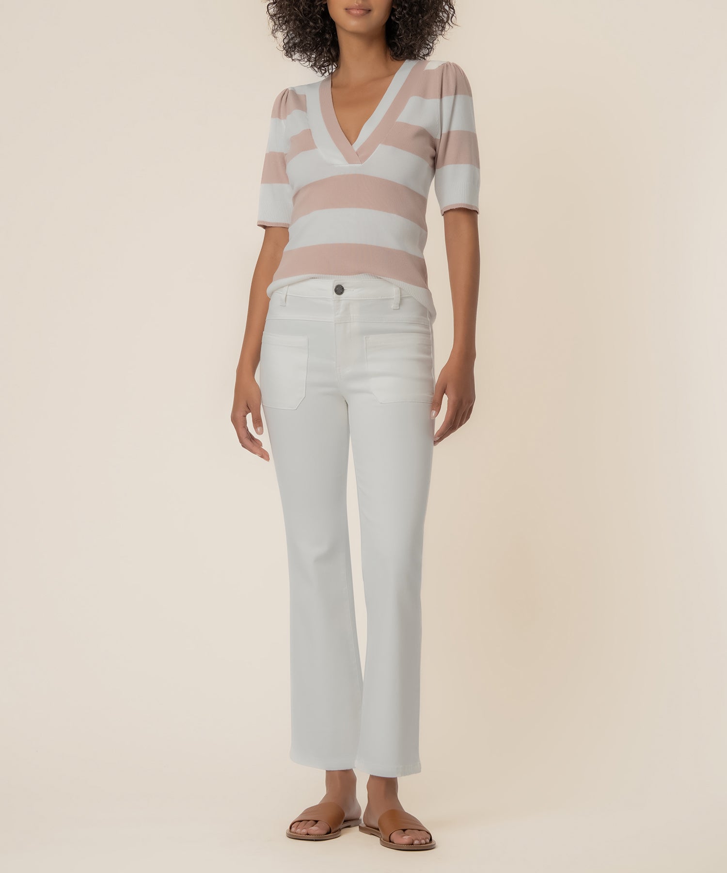 Yona Striped Knit Sweater