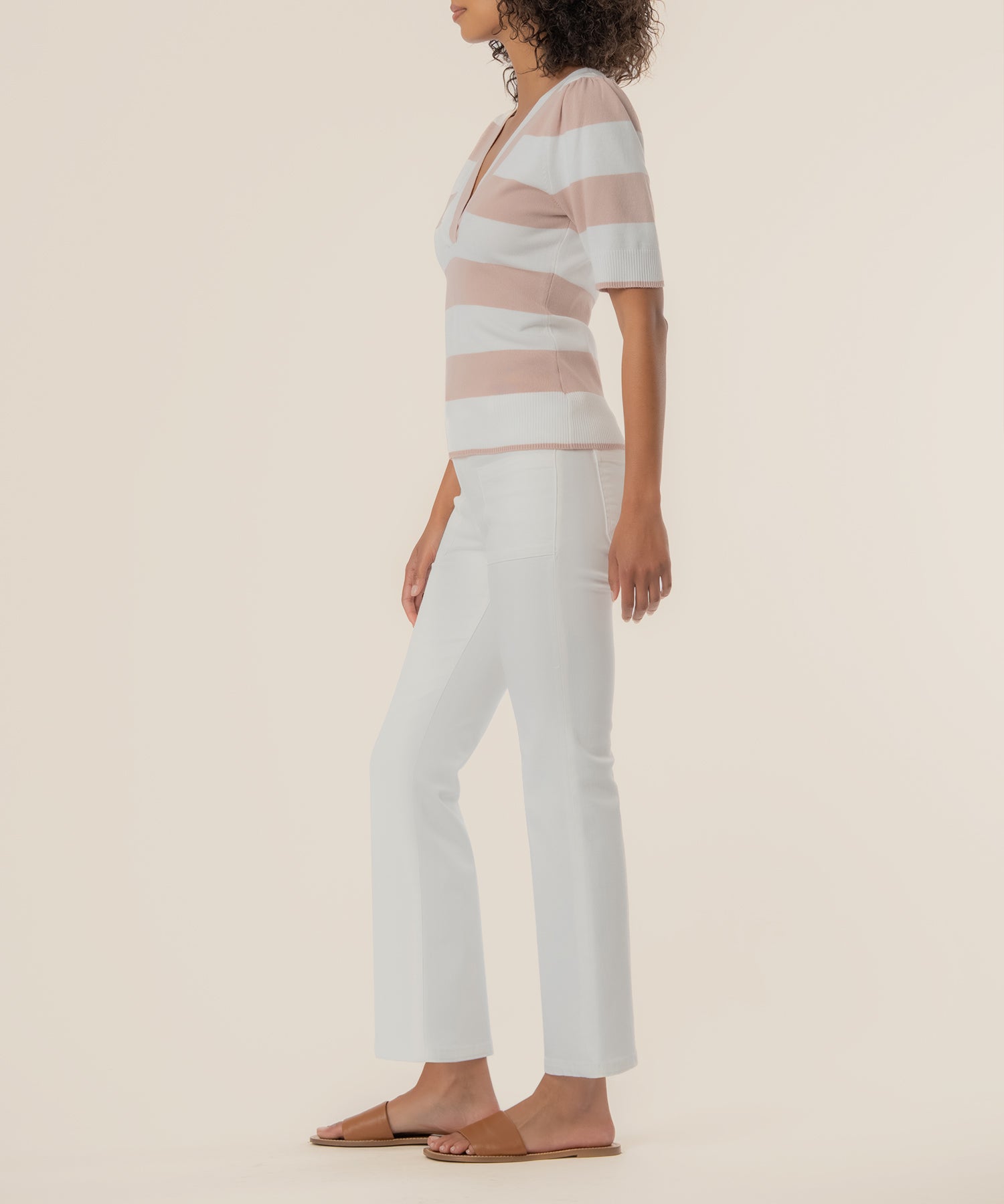 Yona Striped Knit Sweater