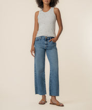 Sena Sweater Tank Top in White