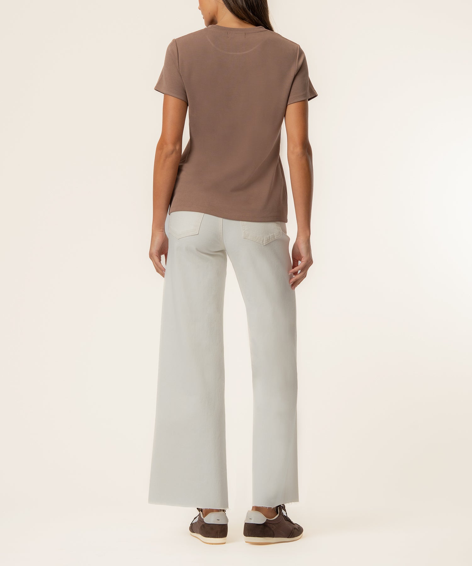 Remington Relaxed Fit T-Shirt in Latte