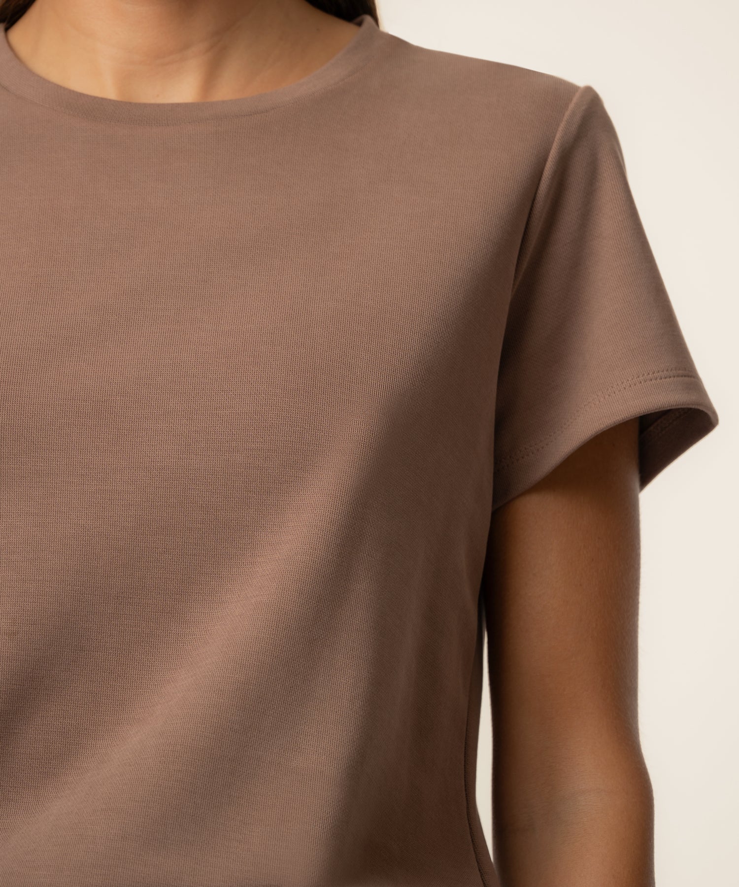 Remington Relaxed Fit T-Shirt in Latte