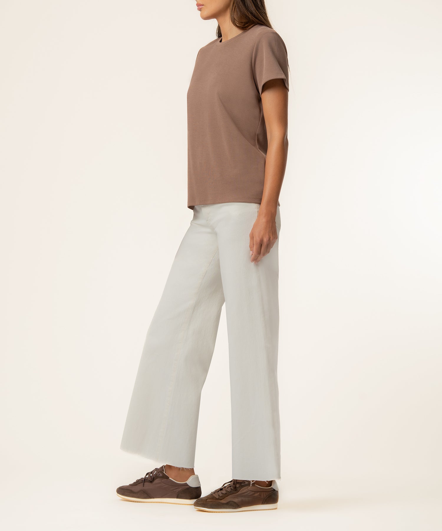 Remington Relaxed Fit T-Shirt in Latte