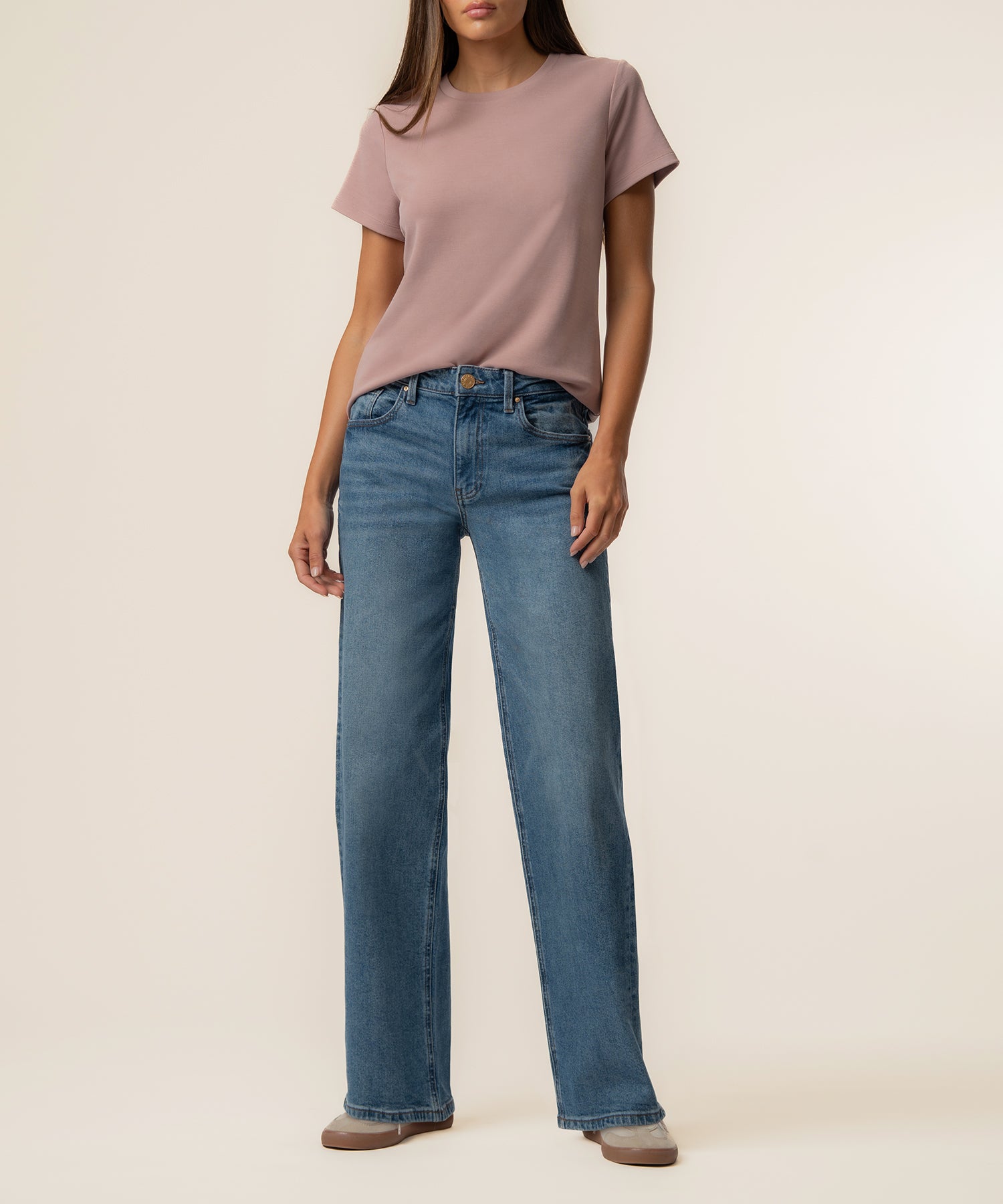 Remington Relaxed Fit T-Shirt in Vintage Rose
