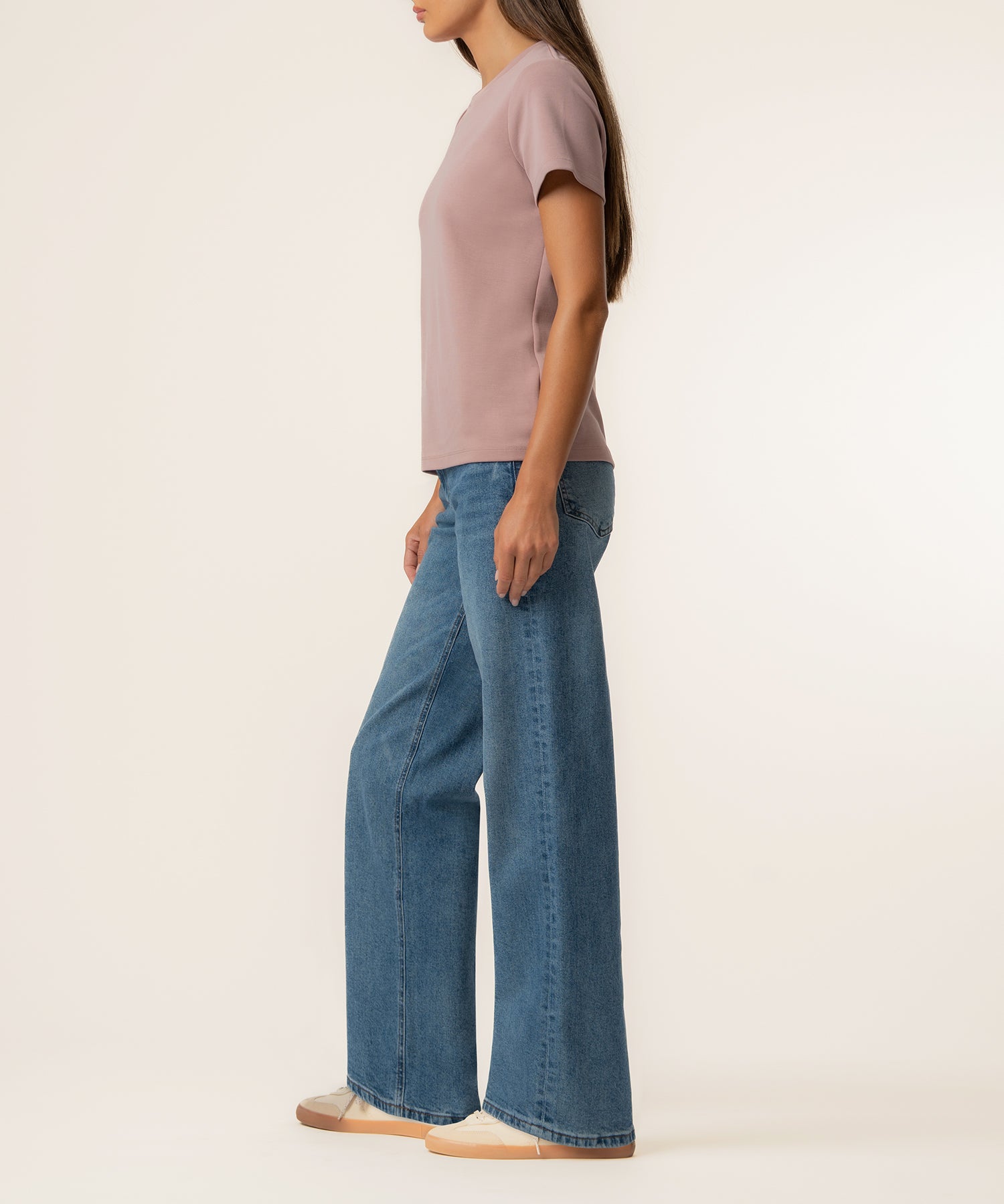 Remington Relaxed Fit T-Shirt in Vintage Rose
