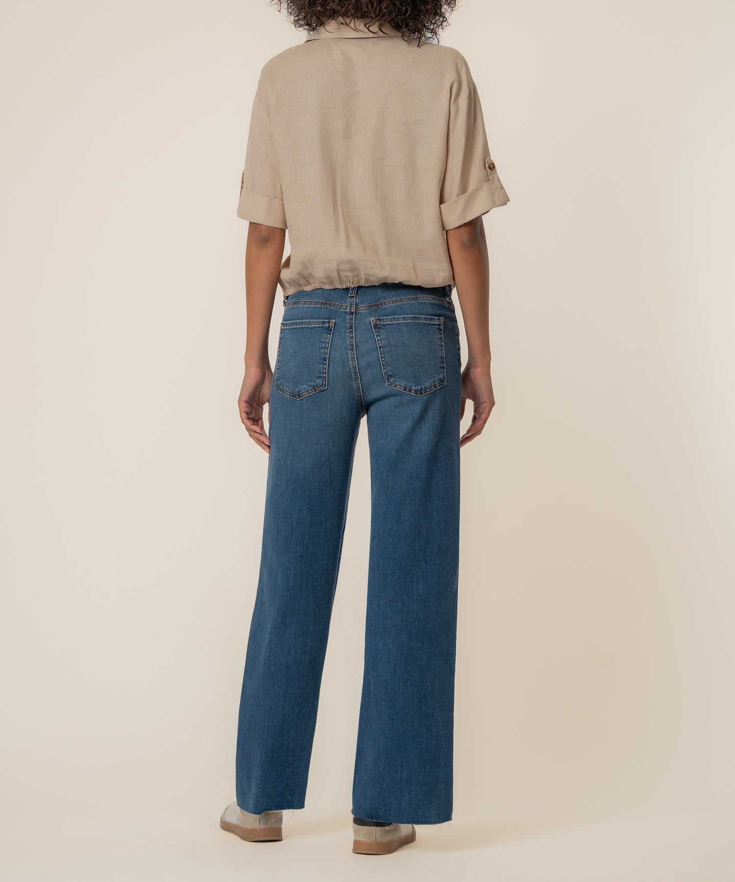 Rebel Linen Knot Front Shirt