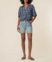 Rebel Linen Knot Front Shirt
