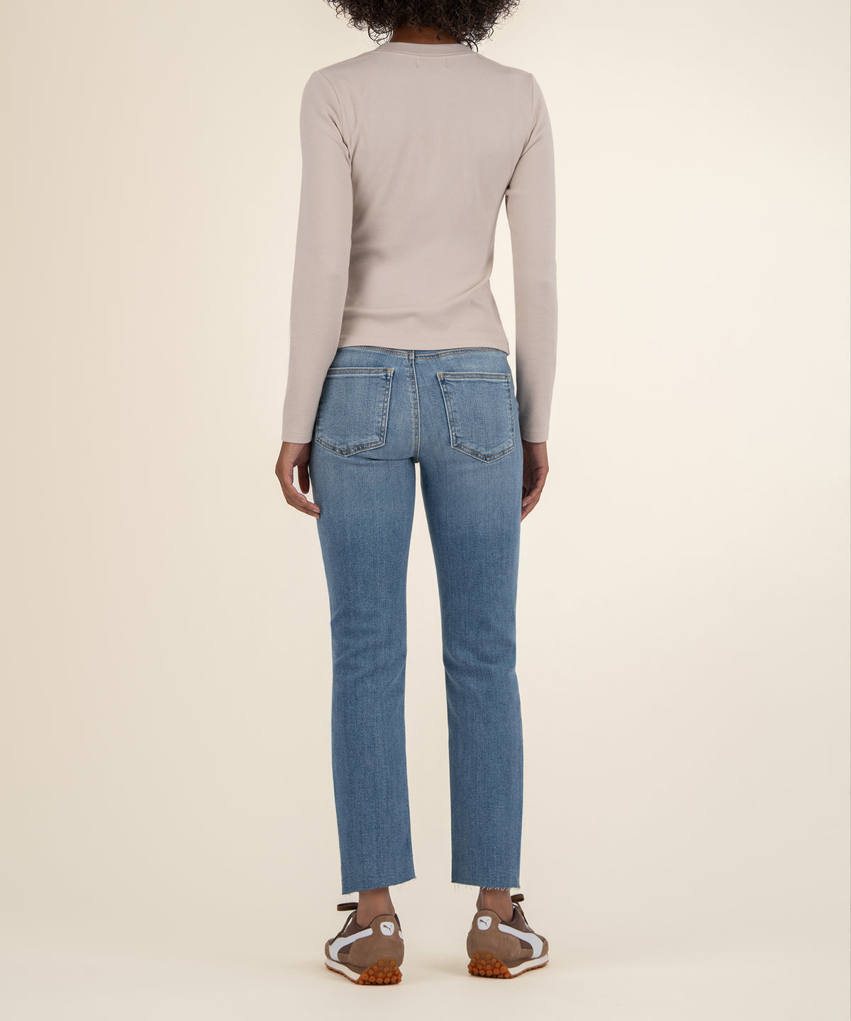 Noelie Knit Top in Taupe