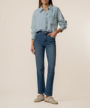 Alyssa Denim Shirt in Zappy Wash