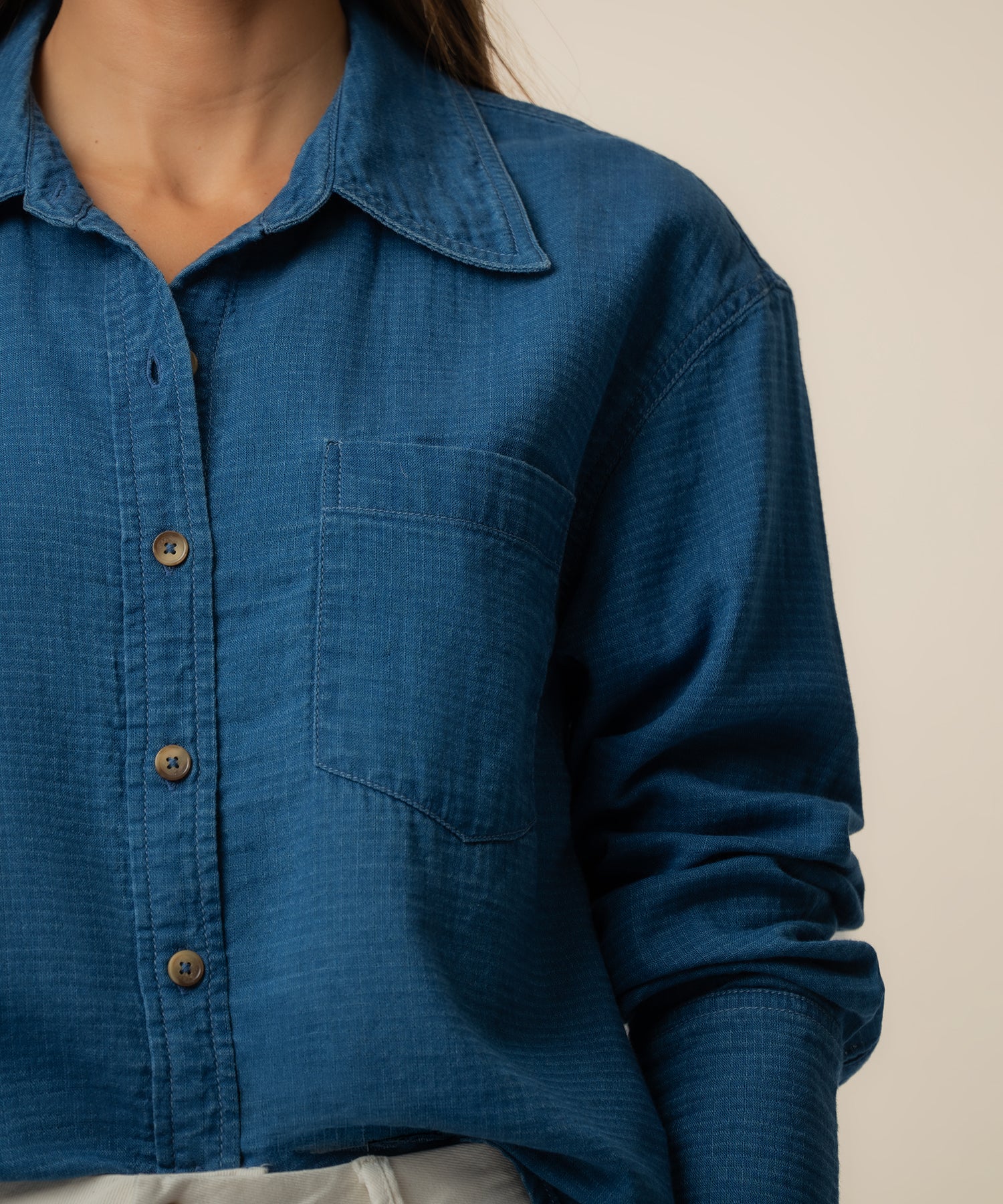 Alyssa Denim Shirt in Starting Wash