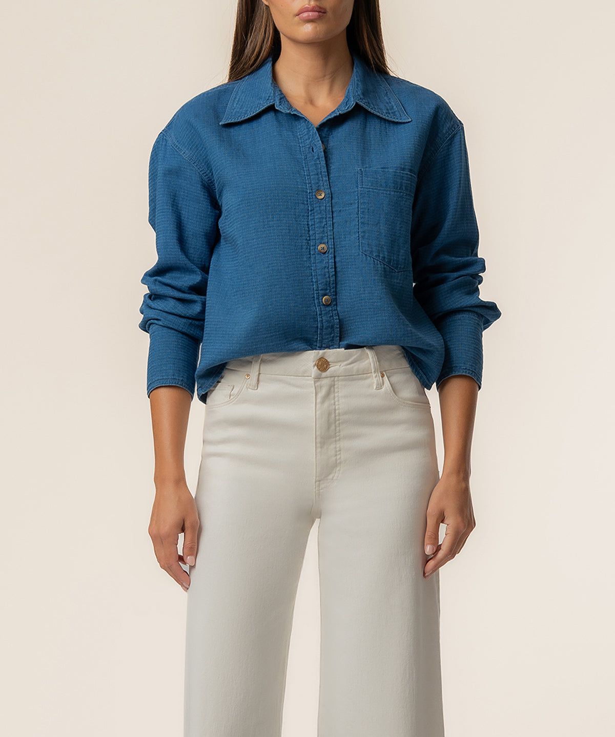 Alyssa Denim Shirt in Starting Wash