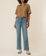 Brianna Linen Boxy Shirt