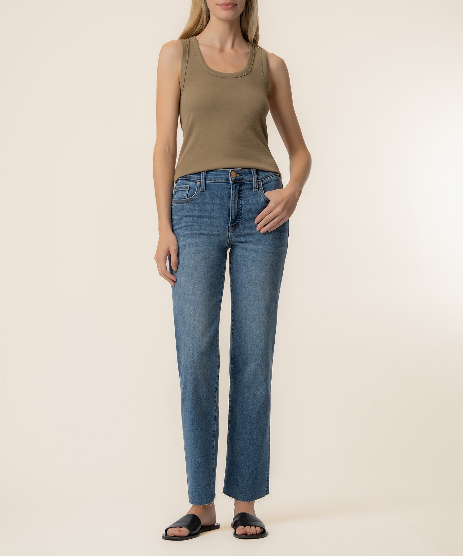 Anastasia Tank Top in Russet