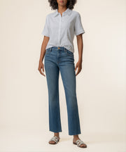 Marisol Linen Top in White