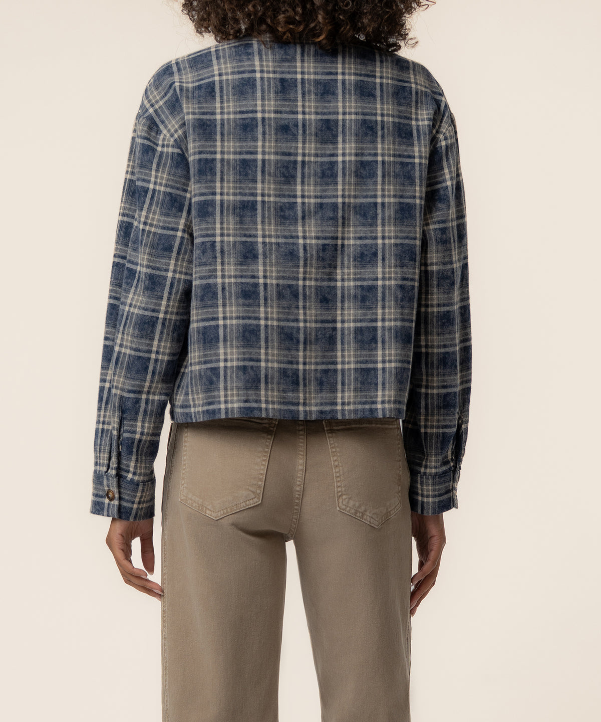 Mira Boxy Top in Blue