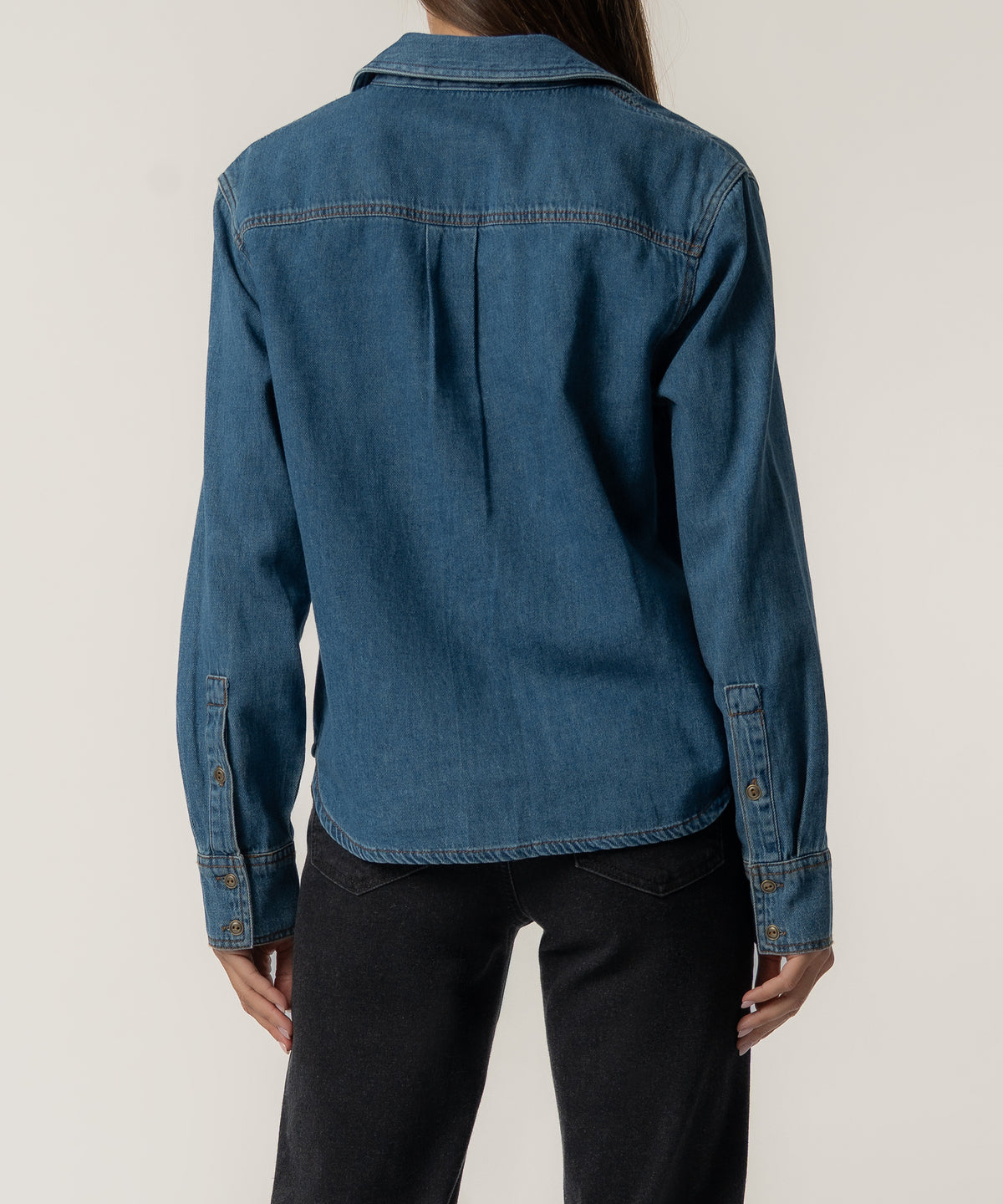 Iris Denim Shirt in Ease Wash