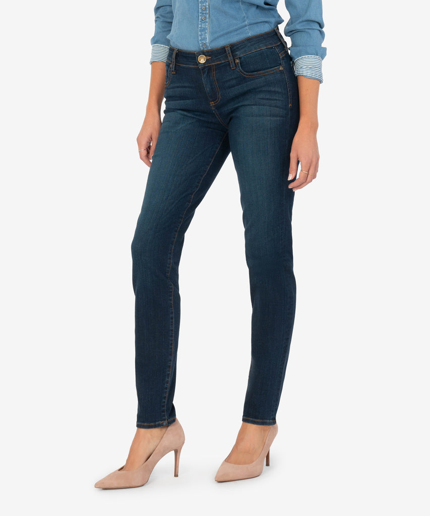 Diana Relaxed Fit Skinny (Systematic Wash)-Denim-Kut from the Kloth