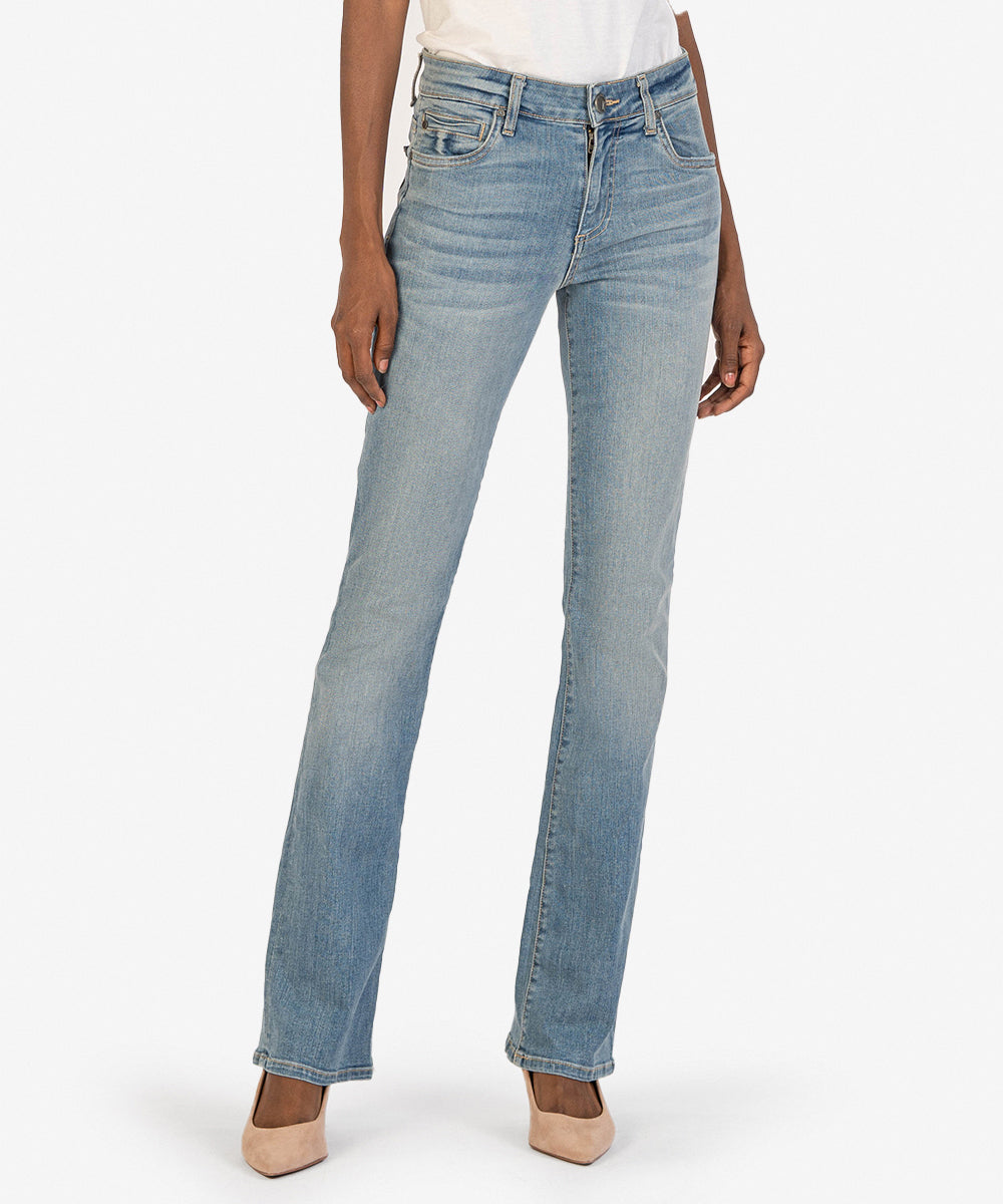 Natalie Mid Rise Bootcut Exclusive Substantial Wash 10