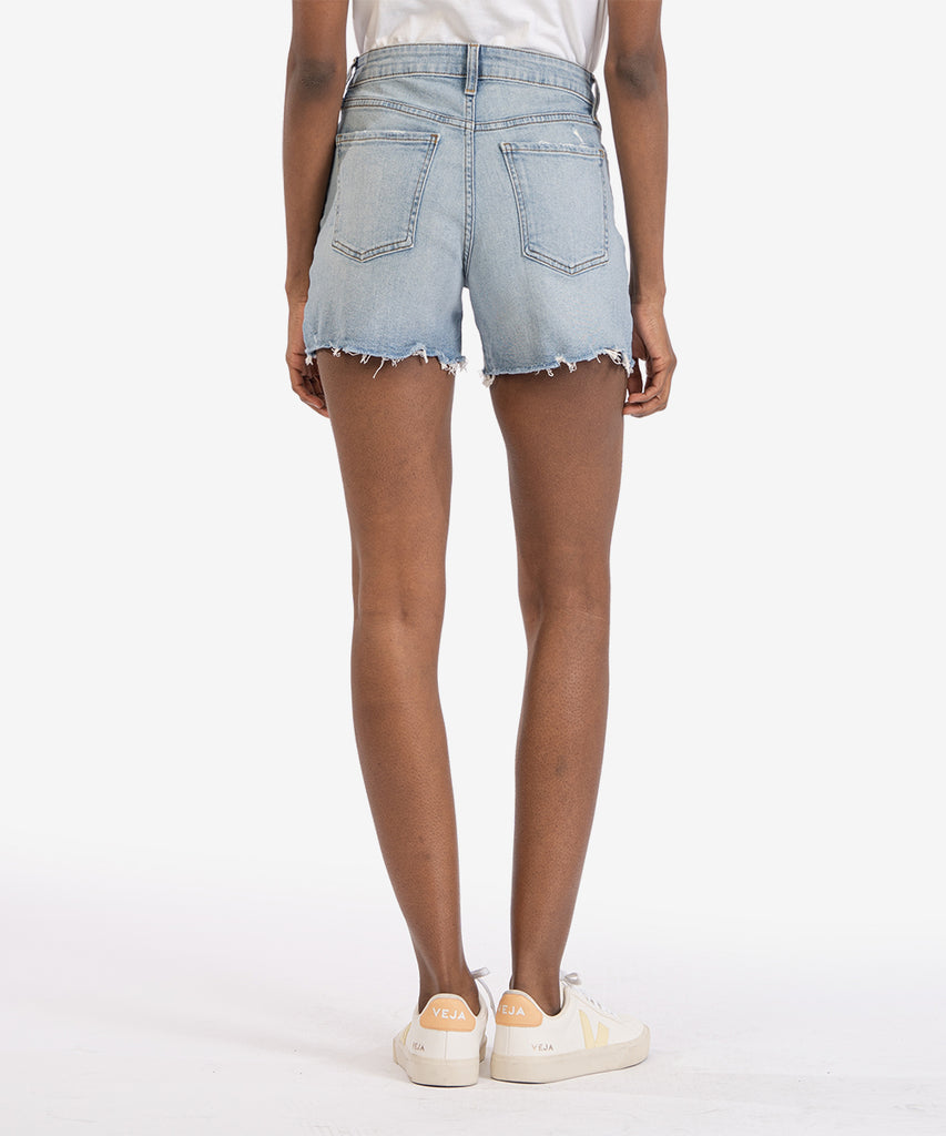 Jane High Rise Long Short (Keen Wash)-Kut from the Kloth