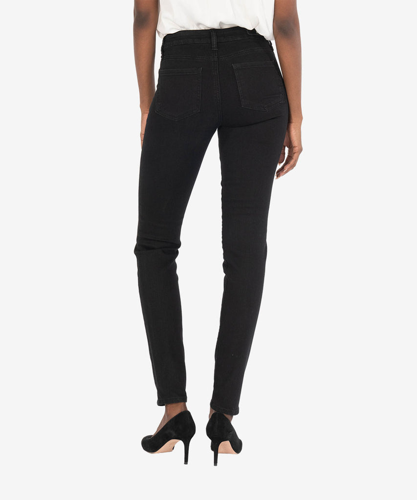 Diana Mid Rise Relaxed Fit Skinny, Exclusive (Black) - Kut from the Kloth